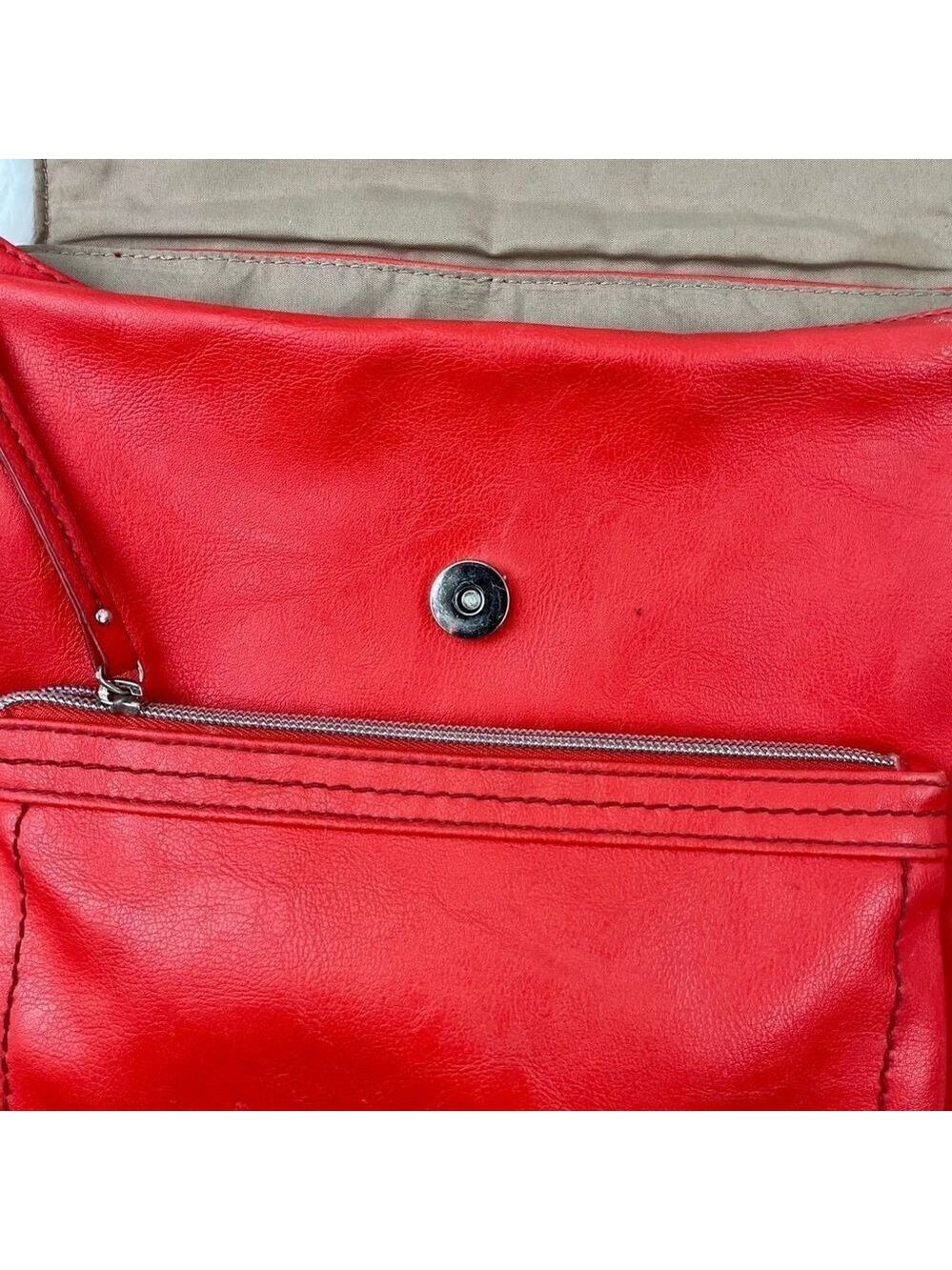 Relic Vegan Leather Crossbody Foldover Satchel - Picture 6 of 10